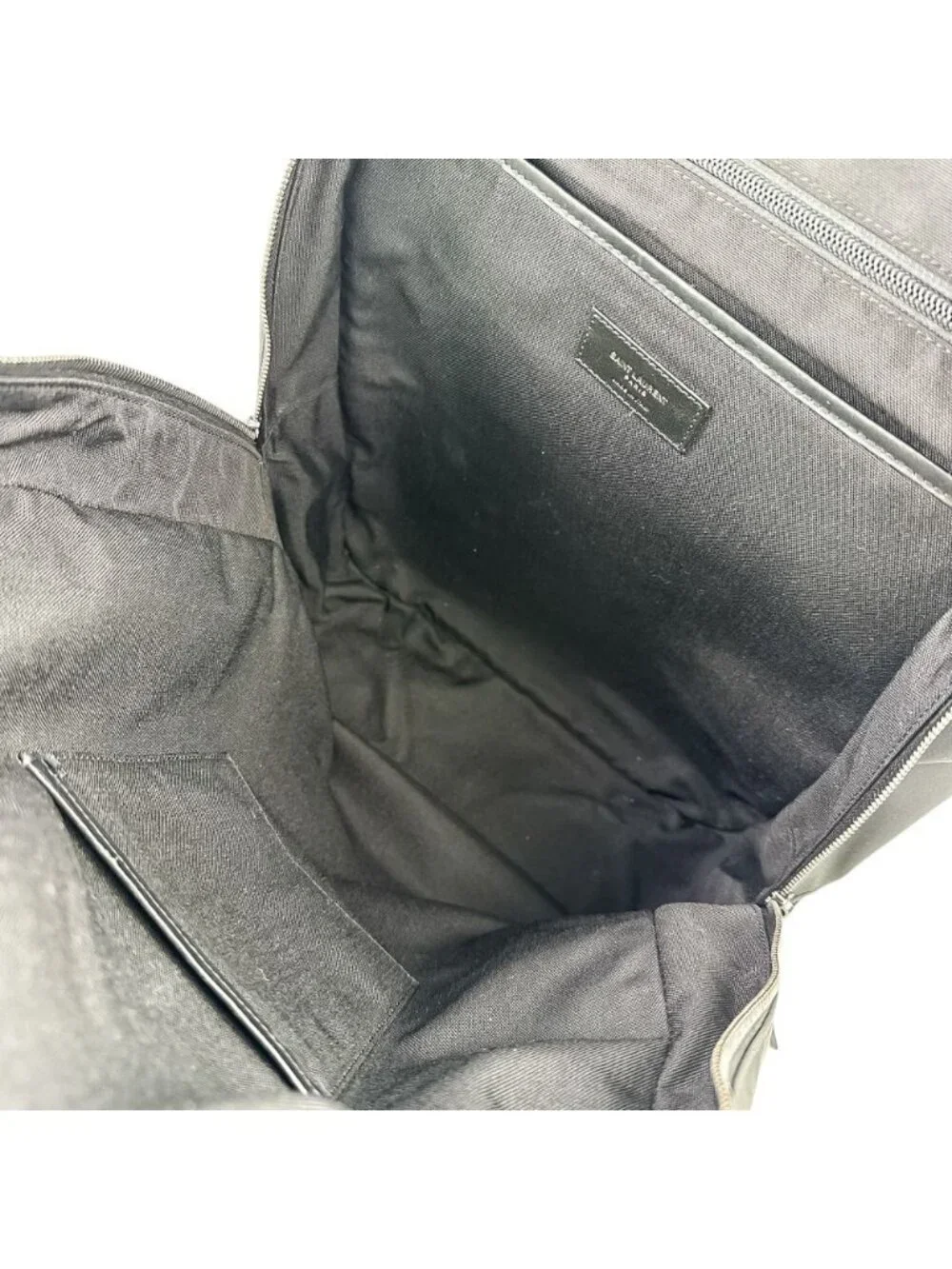 Saint Laurent Paris City Trekking Backpack Day Black